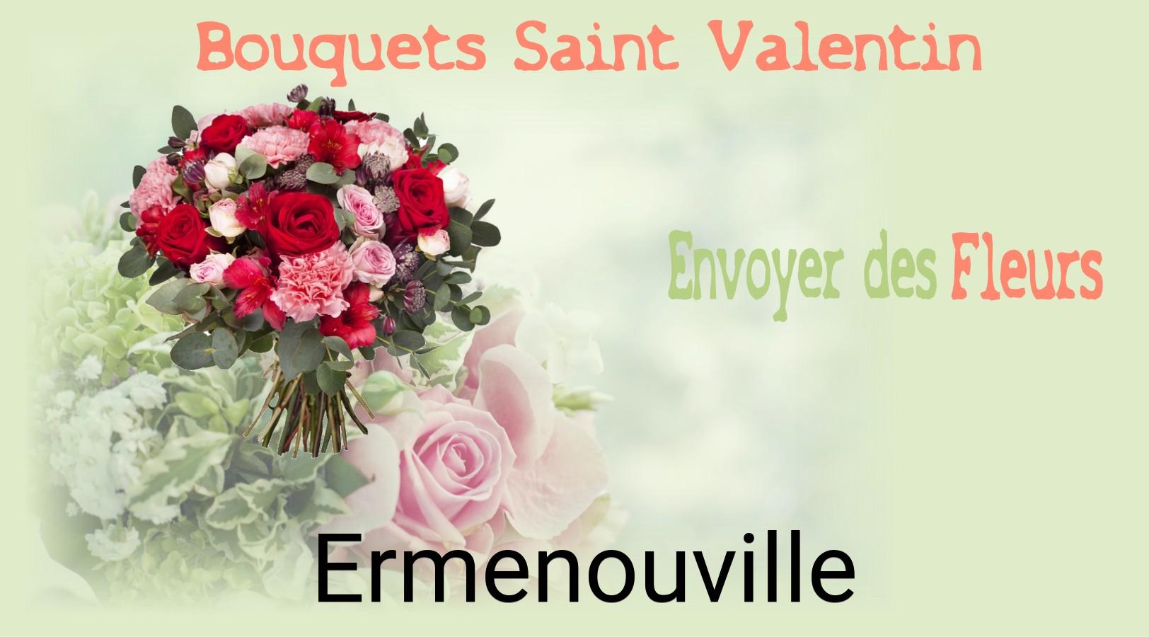 Roses de Saint-Valentin livrées à Ermenouville